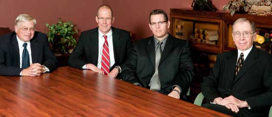 John Whiton, Dan Fishburn, Judd Thruman, and Woodruff Burt