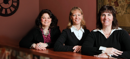 From Left:  Trudy, Treasea, and Deb